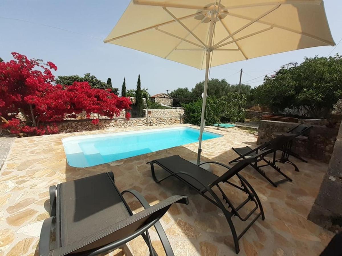 Private Villa Demetra 1768 With Pool - Close To Fiskardo Exterior foto